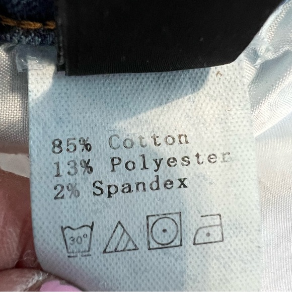 Shein High Waisted Distressed Denim Jeans Shorts Size XS - Picture 9 of 9